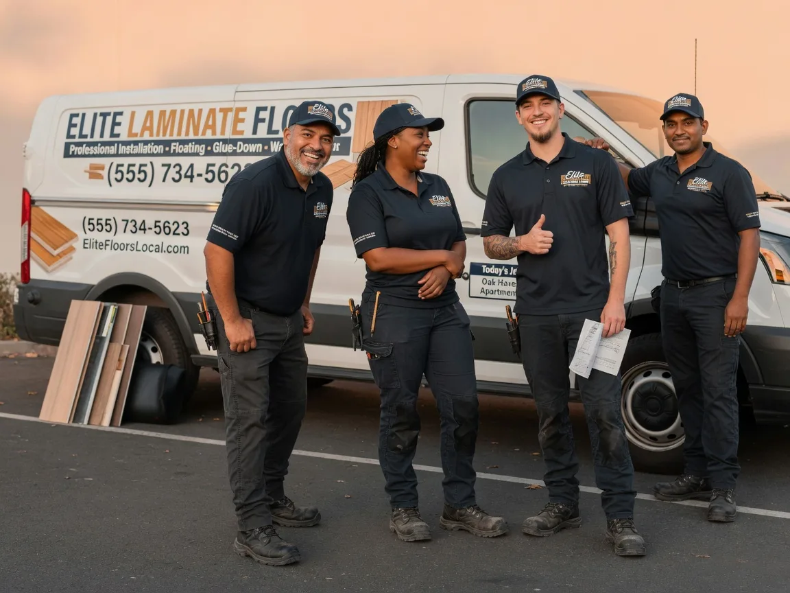 Laminate flooring installation company in Ottine, TX